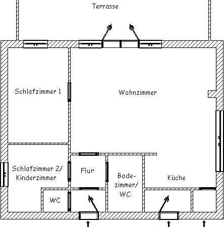 Ferienhaeuser Strandburgen בנסרסיל